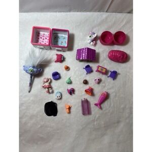 Hopkins Trolls My Little Pony Barbie Squinkies Mini Figures Playset Pieces Lot